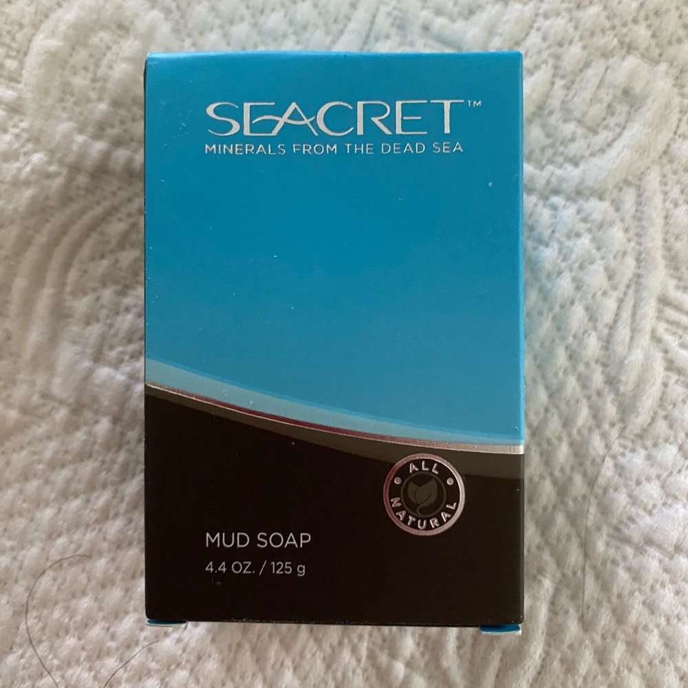 Seacret mud soap bar